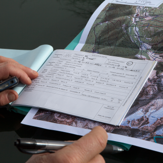 Le carnet d'avalanches et la carte de localisation des couloirs EPA@ONF RTM